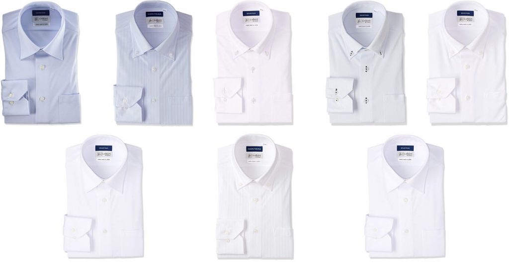 ハルヤマi-shirtは使いやすい8種類をラインナップ
